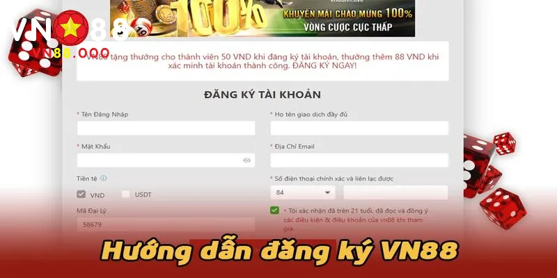 Đăng ký thông qua biểu mẫu trên website